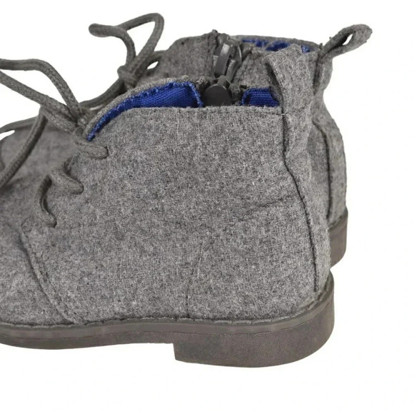Gap Felt Dressy Chukka Boots  Sneaker Shoes Gray - Picture 7 of 11